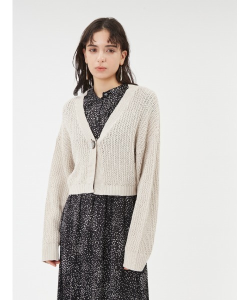 FRAY I.D♡リネンカーディガン FRAY I.D（フレイ・アイディー） ＼期間限定10%OFF／即日発送/FRAY I.D