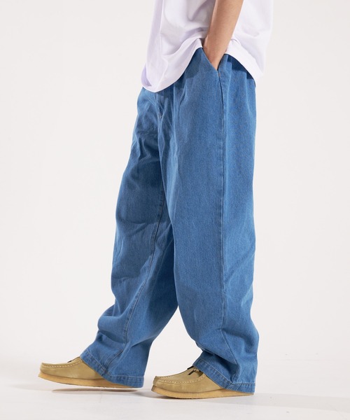 JACKROSE（ジャックローズ）の「JE-CRS0-9ozデニムバルーンパンツ（デニムパンツ・メンズ・アイボリー/サックスブルー/ブラック・M/L）」の19枚目の写真