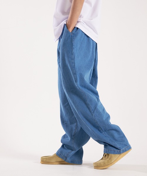 JACKROSE（ジャックローズ）の「JE-CRS0-9ozデニムバルーンパンツ（デニムパンツ・メンズ・アイボリー/サックスブルー/ブラック・M/L）」の5枚目の写真