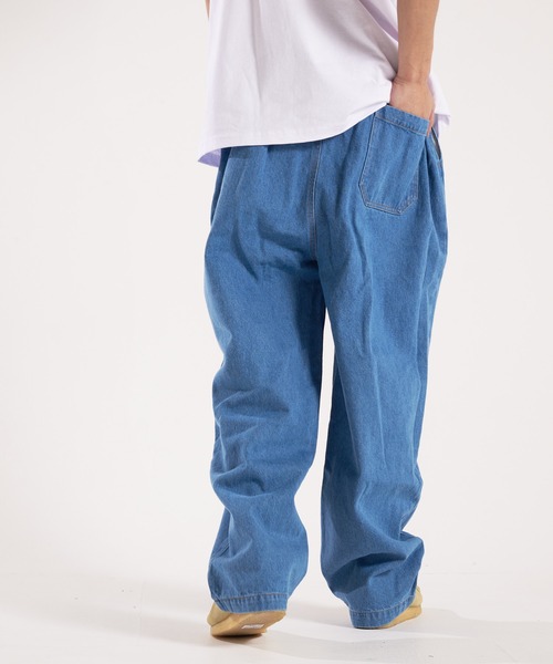 JACKROSE（ジャックローズ）の「JE-CRS0-9ozデニムバルーンパンツ（デニムパンツ・メンズ・アイボリー/サックスブルー/ブラック・M/L）」の9枚目の写真