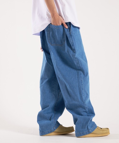 JACKROSE（ジャックローズ）の「JE-CRS0-9ozデニムバルーンパンツ（デニムパンツ・メンズ・アイボリー/サックスブルー/ブラック・M/L）」の8枚目の写真
