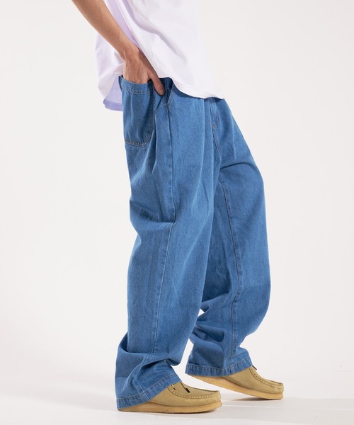 JACKROSE（ジャックローズ）の「JE-CRS0-9ozデニムバルーンパンツ（デニムパンツ・メンズ・アイボリー/サックスブルー/ブラック・M/L）」の11枚目の写真