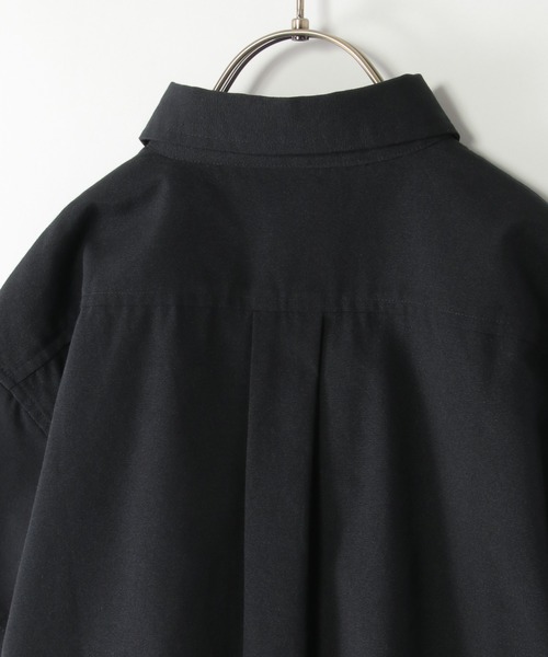 ikka（イッカ）の「アシメ切り替え半袖シャツ（120~160cm）（シャツ/ブラウス・キッズ・ブラック/オフホワイト・120/130/140/150/160）」の4枚目の写真