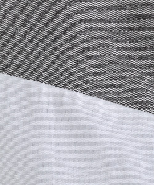 ikka（イッカ）の「アシメ切り替え半袖シャツ（120~160cm）（シャツ/ブラウス・キッズ・ブラック/オフホワイト・120/130/140/150/160）」の12枚目の写真