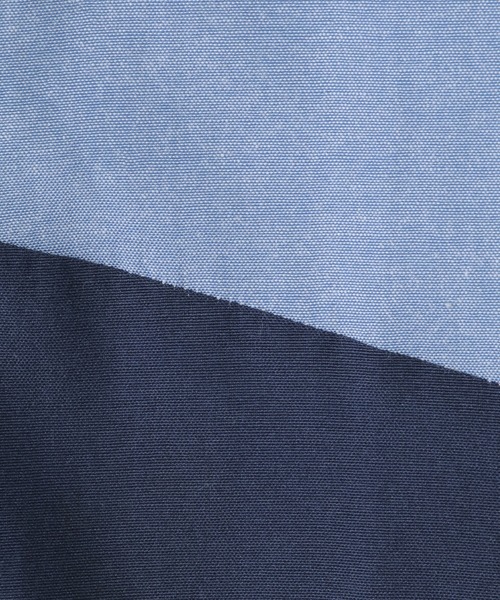 ikka（イッカ）の「アシメ切り替え半袖シャツ（120~160cm）（シャツ/ブラウス・キッズ・ブラック/オフホワイト・120/130/140/150/160）」の8枚目の写真