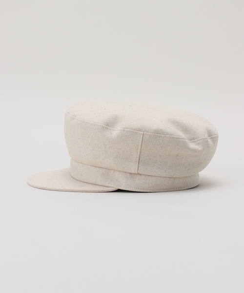 B.C STOCK（ベーセーストック）の「リコマリーヌキャップ（キャスケット・レディース・アイボリー/ブラック・FREE）」の5枚目の写真