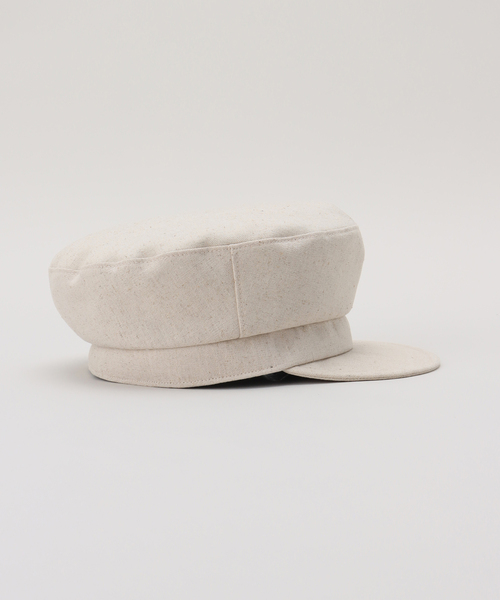 B.C STOCK（ベーセーストック）の「リコマリーヌキャップ（キャスケット・レディース・アイボリー/ブラック・FREE）」の7枚目の写真