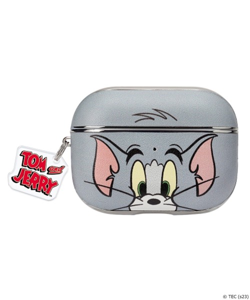 Tom&Jerry(トムアンドジェリー)の「【公式】トムとジェリー レザーケース AirPodsPro2(ヘッドフォン/イヤホン・レディース・ブラウン/グレー・FREE)」の2枚目の写真