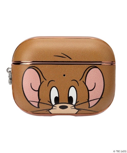 Tom&Jerry(トムアンドジェリー)の「【公式】トムとジェリー レザーケース AirPodsPro2(ヘッドフォン/イヤホン・レディース・ブラウン/グレー・FREE)」の4枚目の写真
