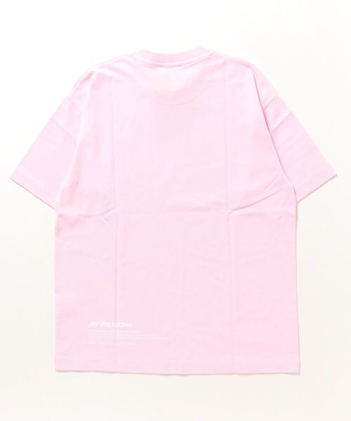AAPE BY A BATHING APE（エーエイプバイアベイシングエイプ）の「AAPE NOW HEART FACE TEE（Tシャツ/カットソー・メンズ・ライトピンク/グリーン系その他5/ホワイト/ブラック・LARGE/X-LARGE/MEDIUM/SMALL）」の7枚目の写真