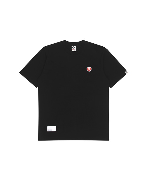 AAPE BY A BATHING APE（エーエイプバイアベイシングエイプ）の「AAPE NOW HEART FACE TEE（Tシャツ/カットソー・メンズ・ライトピンク/グリーン系その他5/ホワイト/ブラック・LARGE/X-LARGE/MEDIUM/SMALL）」の3枚目の写真