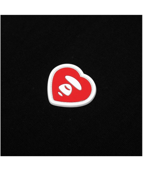 AAPE BY A BATHING APE（エーエイプバイアベイシングエイプ）の「AAPE NOW HEART FACE TEE（Tシャツ/カットソー・メンズ・ライトピンク/グリーン系その他5/ホワイト/ブラック・LARGE/X-LARGE/MEDIUM/SMALL）」の11枚目の写真