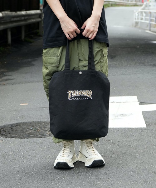THRASHER（スラッシャー）の「CANVAS Tote Shoulder Bag M/スラッシャーキャンバストートバッグ（トートバッグ・メンズ・ホワイト/ブラック/グレー/ベージュ/ホワイト系その他/ブラック系その他/ホワイト系その他2/ブラック系その他2・FREE）」の21枚目の写真