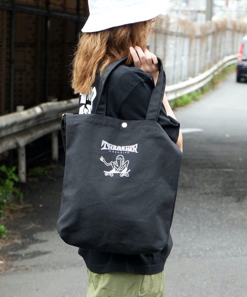 セール】CANVAS Tote Shoulder Bag M/スラッシャーキャンバストート