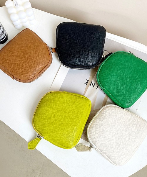 EPICKS（エピックス）の「ラウンドミニポーチ（ポーチ・レディース・イエロー/ブラウン/ホワイト/グリーン/ブラック・FREE）」の18枚目の写真