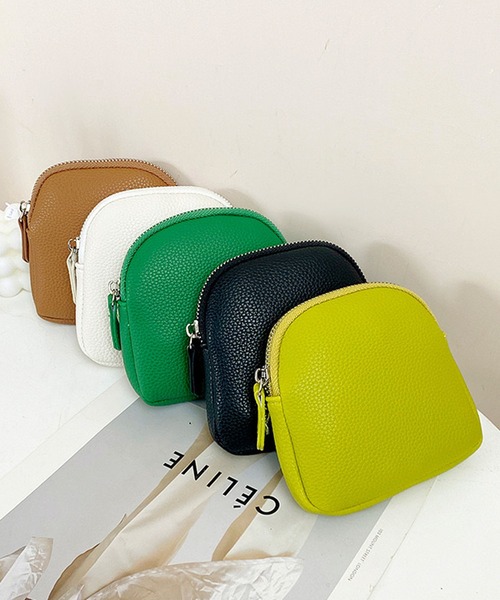 EPICKS（エピックス）の「ラウンドミニポーチ（ポーチ・レディース・イエロー/ブラウン/ホワイト/グリーン/ブラック・FREE）」の14枚目の写真