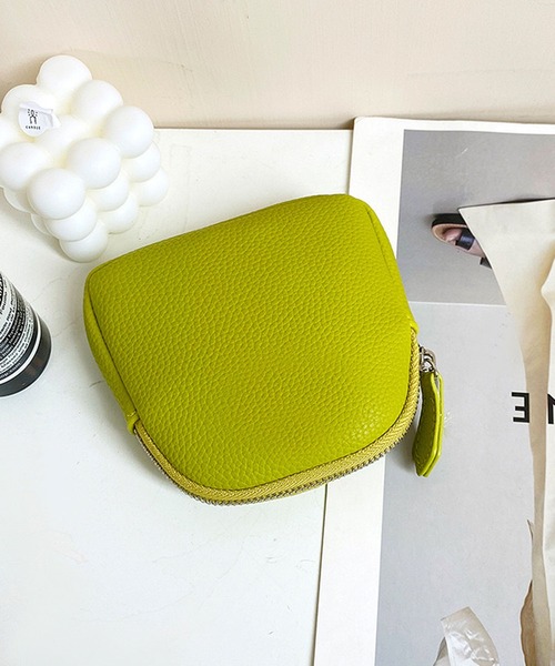 EPICKS（エピックス）の「ラウンドミニポーチ（ポーチ・レディース・イエロー/ブラウン/ホワイト/グリーン/ブラック・FREE）」の10枚目の写真