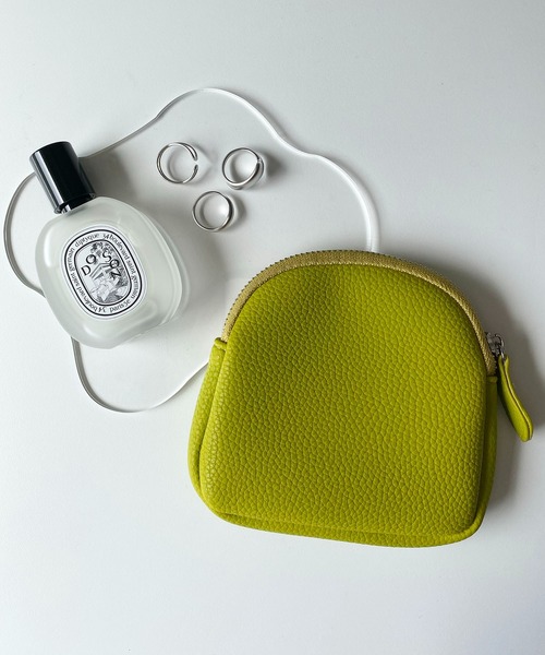 EPICKS（エピックス）の「ラウンドミニポーチ（ポーチ・レディース・イエロー/ブラウン/ホワイト/グリーン/ブラック・FREE）」の20枚目の写真