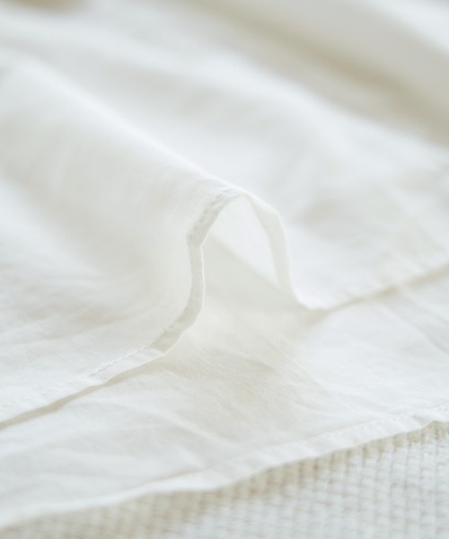 ROPE' PICNIC（ロペピクニック）の「【emur/エミュール】洗える/ラッフルカラーブラウス（シャツ/ブラウス・レディース・ホワイト/ブラック・38）」の15枚目の写真