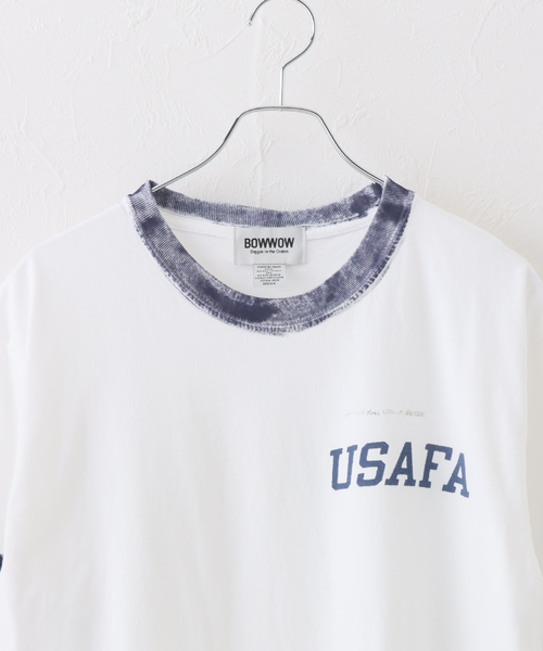 BOWWOW / バウワウ】 USAFA RINGER Tシャツ（Tシャツ/カットソー