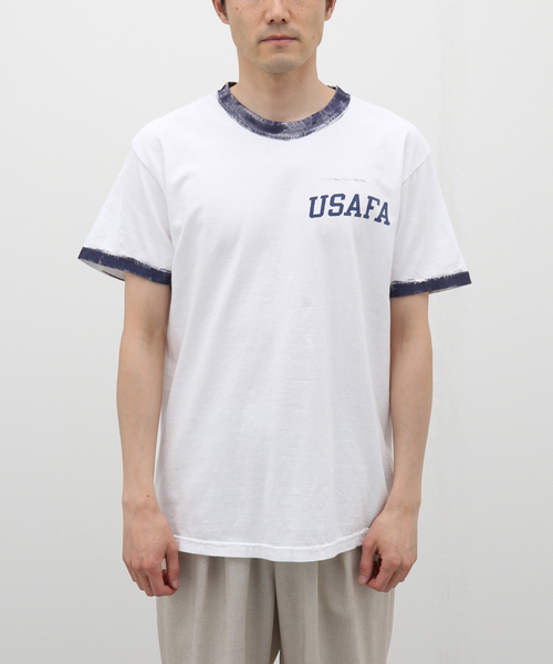 BOWWOW / バウワウ】 USAFA RINGER Tシャツ（Tシャツ/カットソー