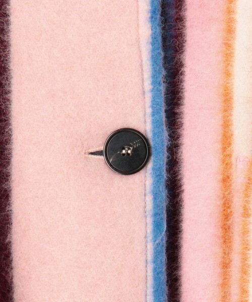 TOMORROWLAND (トゥモローランド)の「forte_forte ストライプブルゾン(ブルゾン・レディース・ダークパープル/ピンク系その他2・1)」の6枚目の写真