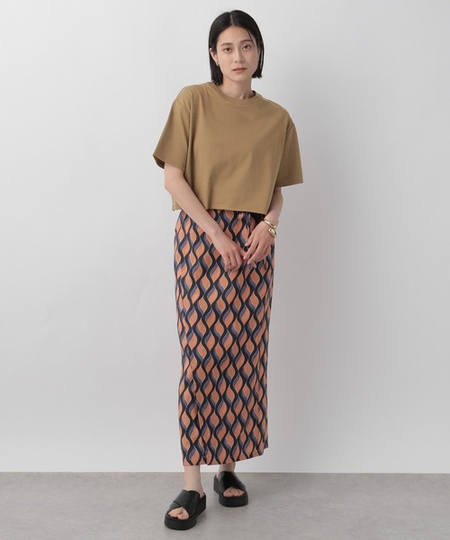 LOWRYS FARM（ローリーズファーム）の「ワイドショートTシャツ
