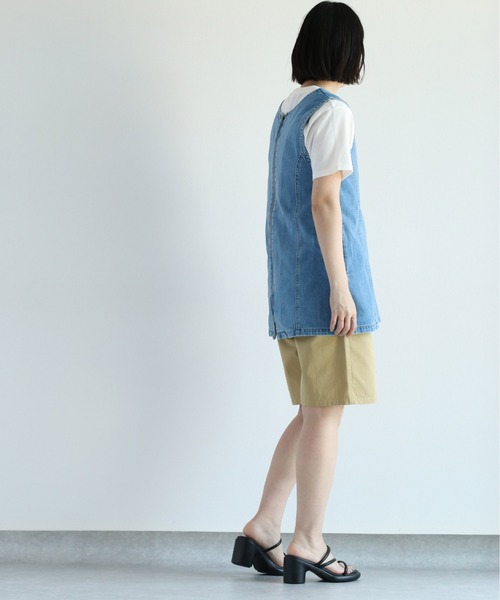 cepo（セポ）の「ロングデニムベスト ２WAY セットアップ可能（ベスト・レディース・ブルー系2/ブルー系3・M）」の19枚目の写真