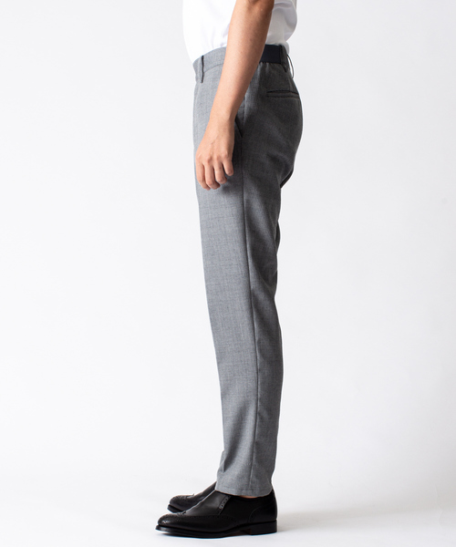 DESIGNWORKS(デザインワークス)の「ハニカムコーデュラーウールストレッチ パンツ(スラックス・メンズ・ネイビー/グレー・46/44)」の4枚目の写真
