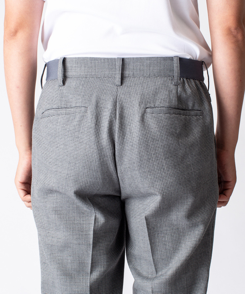 DESIGNWORKS(デザインワークス)の「ハニカムコーデュラーウールストレッチ パンツ(スラックス・メンズ・ネイビー/グレー・46/44)」の6枚目の写真