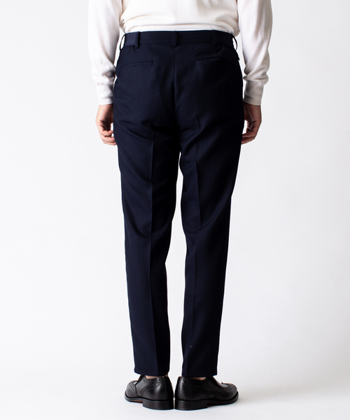 DESIGNWORKS(デザインワークス)の「ハニカムコーデュラーウールストレッチ パンツ(スラックス・メンズ・ネイビー/グレー・46/44)」の16枚目の写真