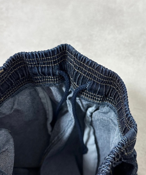 BIG FIELD（ビッグフィールド）の「デニムシェフパンツ/おとな（デニムパンツ・レディース・ブルー/ネイビー・170cm）」の4枚目の写真
