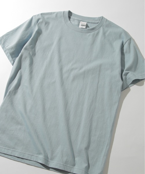 Printstar(プリントスター)の「【Printstar】5.6オンス ヘビーウェイト ニュアンスカラーTシャツ ヴィンテージカラー ※00095(Tシャツ/カットソー・メンズ・ブルー/キャメル/サンドベージュ/コーラルピンク/ラベンダー/グレー/ライトベージュ/ライトブルー/ライトピンク/セージグリーン/ダークブラウン・XXL/S/XL/L/M)」の7枚目の写真