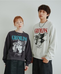GREMLINS/グレムリン ヴィンテージフォトプリント オーバーサイズ スウェットトレーナー レディース メンズ