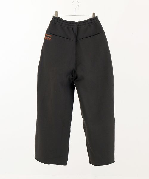 SHINYAKOZUKA（シンヤコヅカ）の「《WEB限定》【SHINYAKOZUKA / シンヤコヅカ】ORDINARY HOME BAGGY（スウェットパンツ・メンズ・ブラック/チャコールグレー・MEDIUM/SMALL）」の5枚目の写真