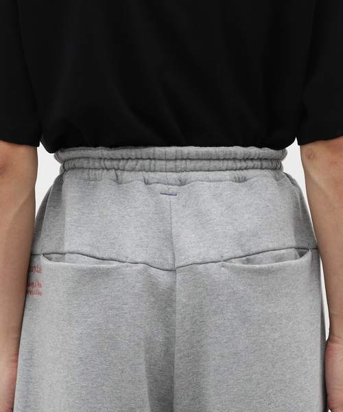 SHINYAKOZUKA（シンヤコヅカ）の「《WEB限定》【SHINYAKOZUKA / シンヤコヅカ】ORDINARY HOME BAGGY（スウェットパンツ・メンズ・ブラック/チャコールグレー・MEDIUM/SMALL）」の12枚目の写真