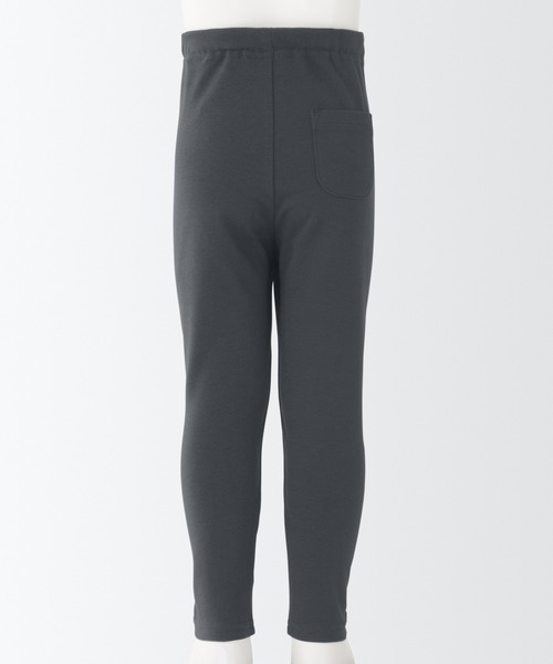 無印良品（ムジルシリョウヒン）の「おなかすっぽり　ストレッチレギンス（ベビー）（その他パンツ・キッズ・スモークピンク/ライトグリーン/チャコールグレー/ブラック/ネイビー・80/90/100）」の16枚目の写真