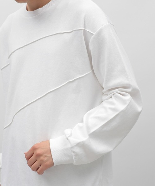 LAKOLE(ラコレ)の「ポンチメロープルオーバー / 968044(Tシャツ/カットソー・メンズ・ブラック/ホワイト/ブラウン・MEDIUM/LARGE)」の12枚目の写真