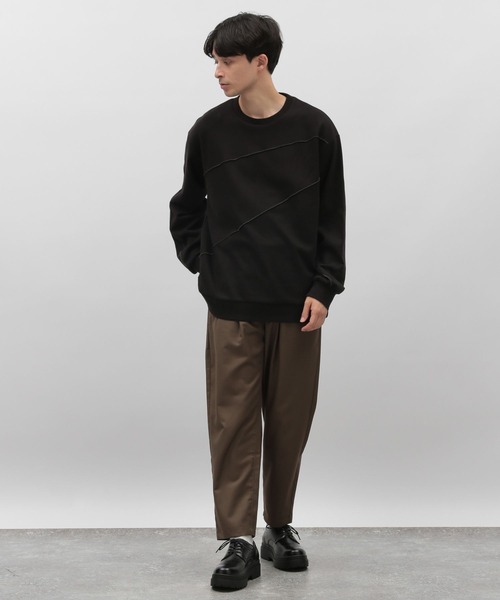 LAKOLE(ラコレ)の「ポンチメロープルオーバー / 968044(Tシャツ/カットソー・メンズ・ブラック/ホワイト/ブラウン・MEDIUM/LARGE)」の5枚目の写真