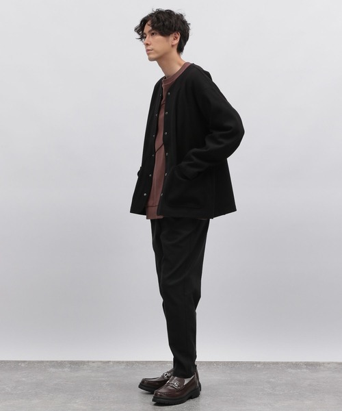 LAKOLE(ラコレ)の「ポンチメロープルオーバー / 968044(Tシャツ/カットソー・メンズ・ブラック/ホワイト/ブラウン・MEDIUM/LARGE)」の7枚目の写真