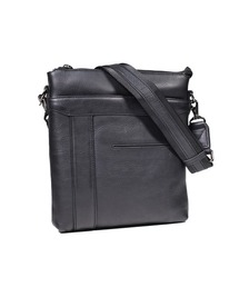 オイルレザー縦型A5ショルダーバッグ