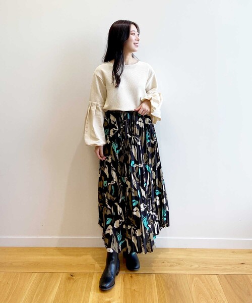 OPAQUE.CLIP（オペークドットクリップ）の「◆【抗菌防臭加工/3.2cmヒール】本スタックヒールサイドゴアブーツ（ブーツ・レディース・ブラック・02/03）」の13枚目の写真