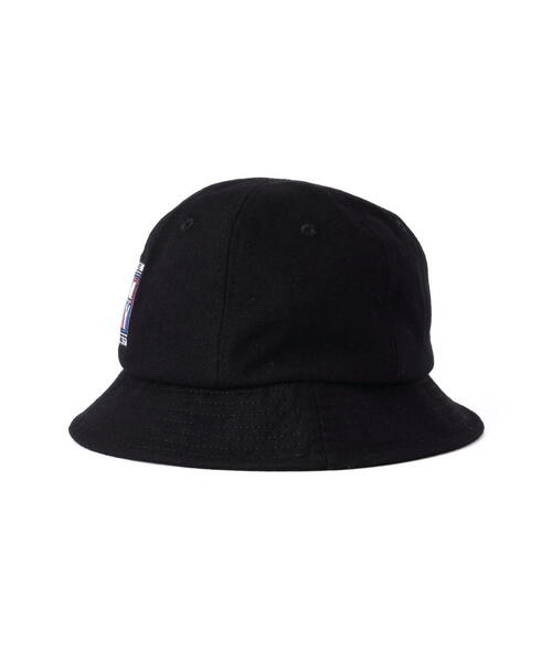 AVIREX（アヴィレックス）の「WAPPEN METRO HAT / ワッペン メトロ ハット / AVIREX / アヴィレックス（ハット・メンズ・ブラック/グレー・F）」の6枚目の写真