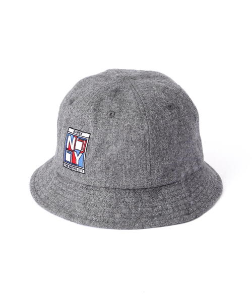 AVIREX（アヴィレックス）の「WAPPEN METRO HAT / ワッペン メトロ ハット / AVIREX / アヴィレックス（ハット・メンズ・ブラック/グレー・F）」の12枚目の写真