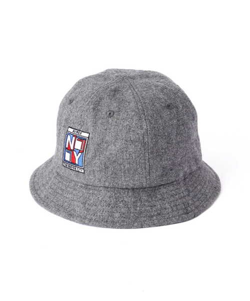 AVIREX（アヴィレックス）の「WAPPEN METRO HAT / ワッペン メトロ ハット / AVIREX / アヴィレックス（ハット・メンズ・ブラック/グレー・F）」の2枚目の写真