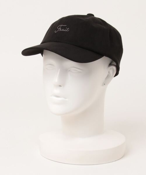 FRUIT OF THE LOOM(フルーツオブザルーム)の「【FRUIT OF THE LOOM】 Lady’s CAP(キャップ・レディース・ブラック/ベージュ・FREE)」の2枚目の写真