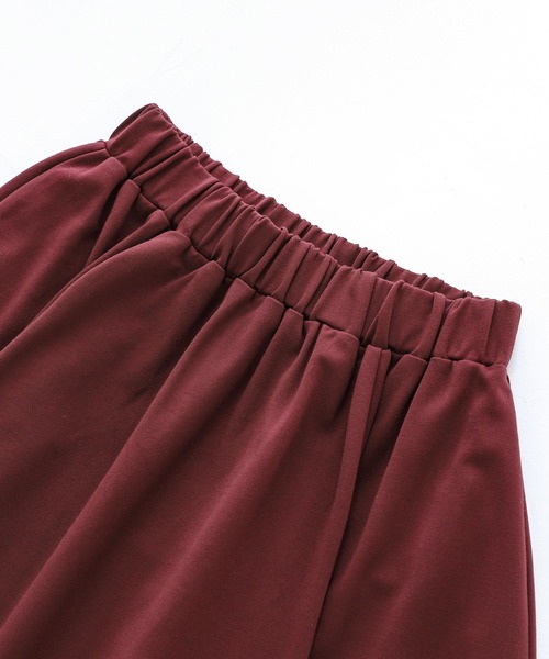 n'OrLABEL（ノアールレーベル）の「『変形コクーンカットソースカート』（スカート・レディース・ボルドー/ブラック/杢グレー・FREE）」の22枚目の写真