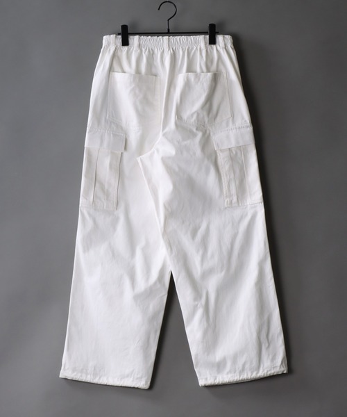SITRY(シトリー)の「Twill wide cargo pants/ツイル ワイド カーゴパンツ(カーゴパンツ・メンズ・カーキ/ブラック/オフホワイト・LL/M/L)」の17枚目の写真