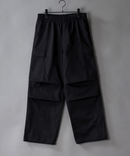 SITRY(シトリー)の「Twill wide cargo pants/ツイル ワイド カーゴパンツ(カーゴパンツ・メンズ・カーキ/ブラック/オフホワイト・LL/M/L)」の13枚目の写真