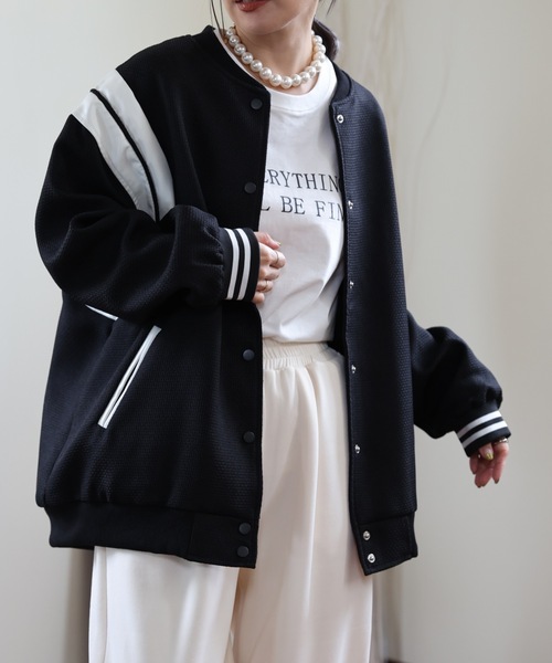 ULEULA（ウルア）の「ショルダーハイブリットスタジャン（スタジャン・レディース・アイボリー/ブラック・FREE）」の16枚目の写真